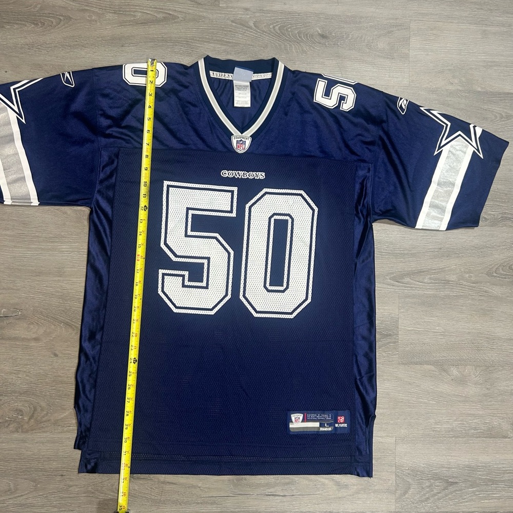 Sean Lee Dallas Cowboys Stitched Jersey Size L Reebok NFL On Field